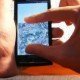Tela multi touch em celular