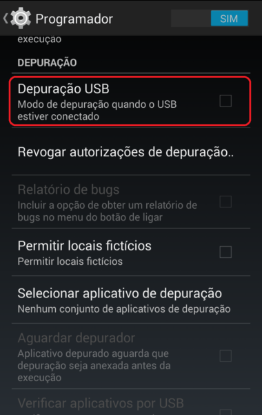 Ativando a depuração USB para seu smartphone Android Como recuperar fotos deletadas