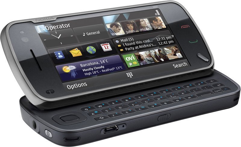 A câmera e o teclado físico do N97 são ótimos motivos para comprar esse excelente aparelho! Motivos para comprar o Nokia N97