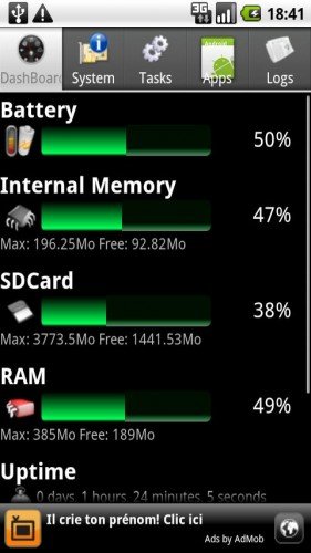 Identificando informações do sistema Android