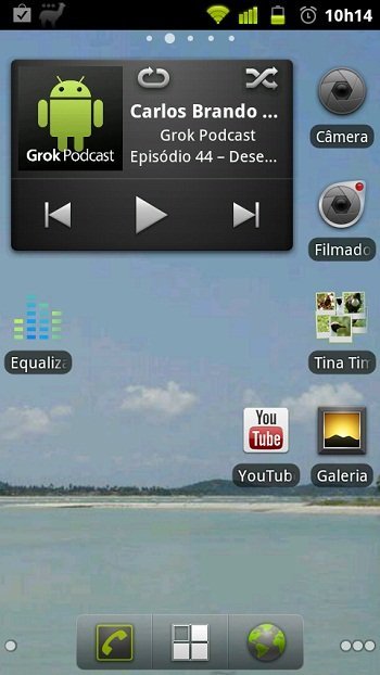 Android 2.3 Gigerbread no Milestone 1