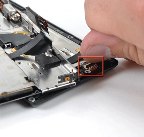 Touch screen do A853