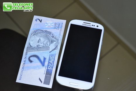 Tamanho do Galaxy S3