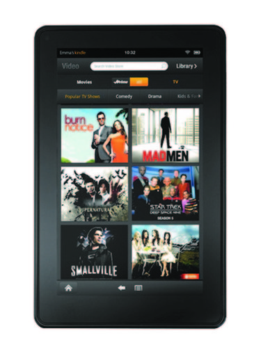 Carcaterísticas do Kindle Fire