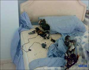Celular explodindo