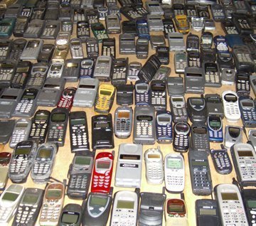Reutilizando celulares antigos