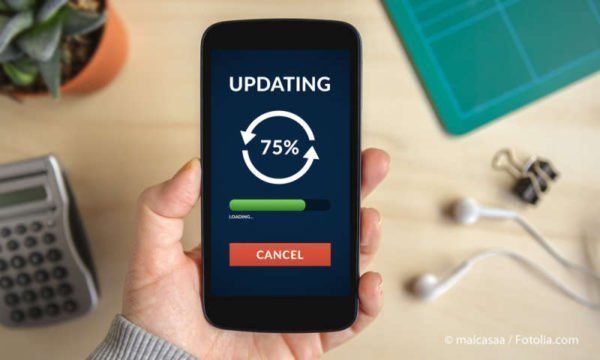 Atualização de smartphone