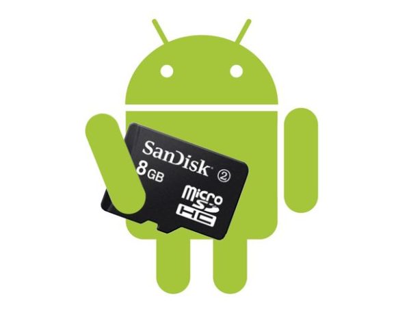 Transferindo apps para o cartão SD
