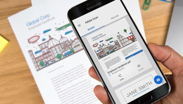 Escanear documentos com smartphone