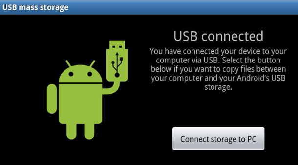 Armazenamento USB