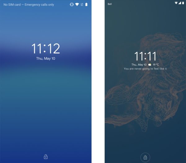 Personalizando a tela do Android