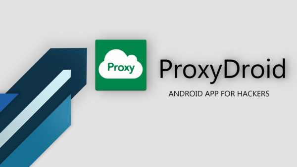 Usando o ProxyDroid