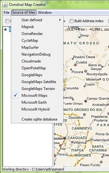 Mapas offline para Android
