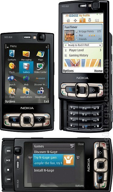 Nokia N98 com teclado slide