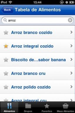 Aplicativo de dieta para celulares